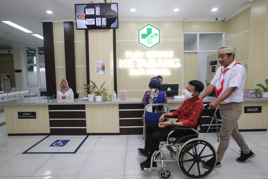 Layanan kesehatan di Puskesmas Ketabang