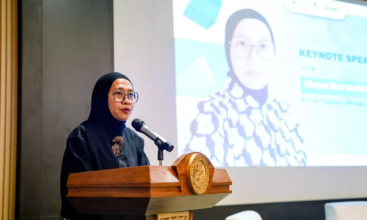 Ketua Yayasan Amway Peduli, Riana Nur Wulan. Foto: Dok-Ist/RizzMedia